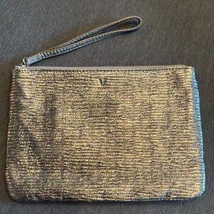Elegant Silver Clutch Bag